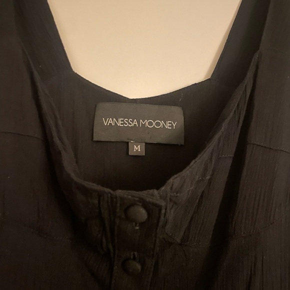 Vanessa Mooney Elisabeth Romper Dress in Black - Picture 5 of 9